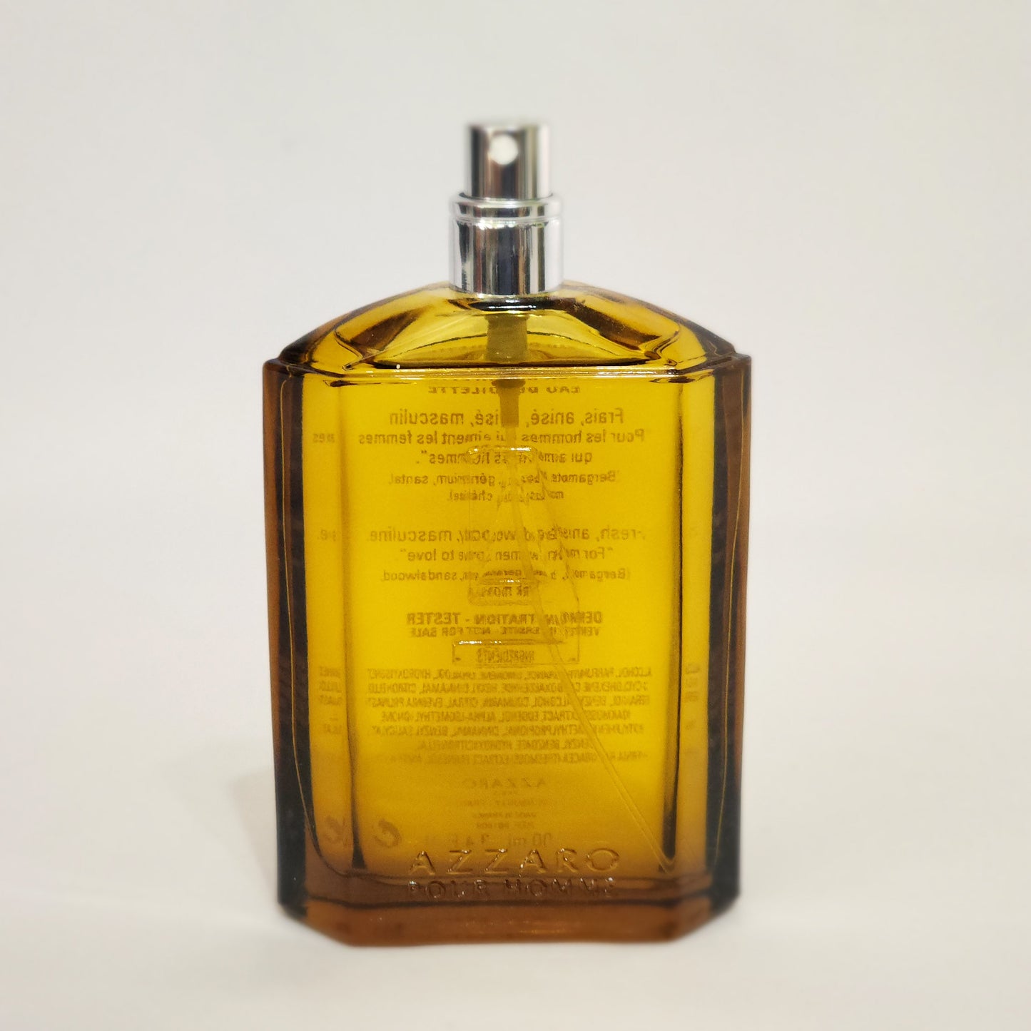 Azzaro Pour Homme for Men 3.4 fl.oz / 100 Eau de toilette spray - vintage NO cap