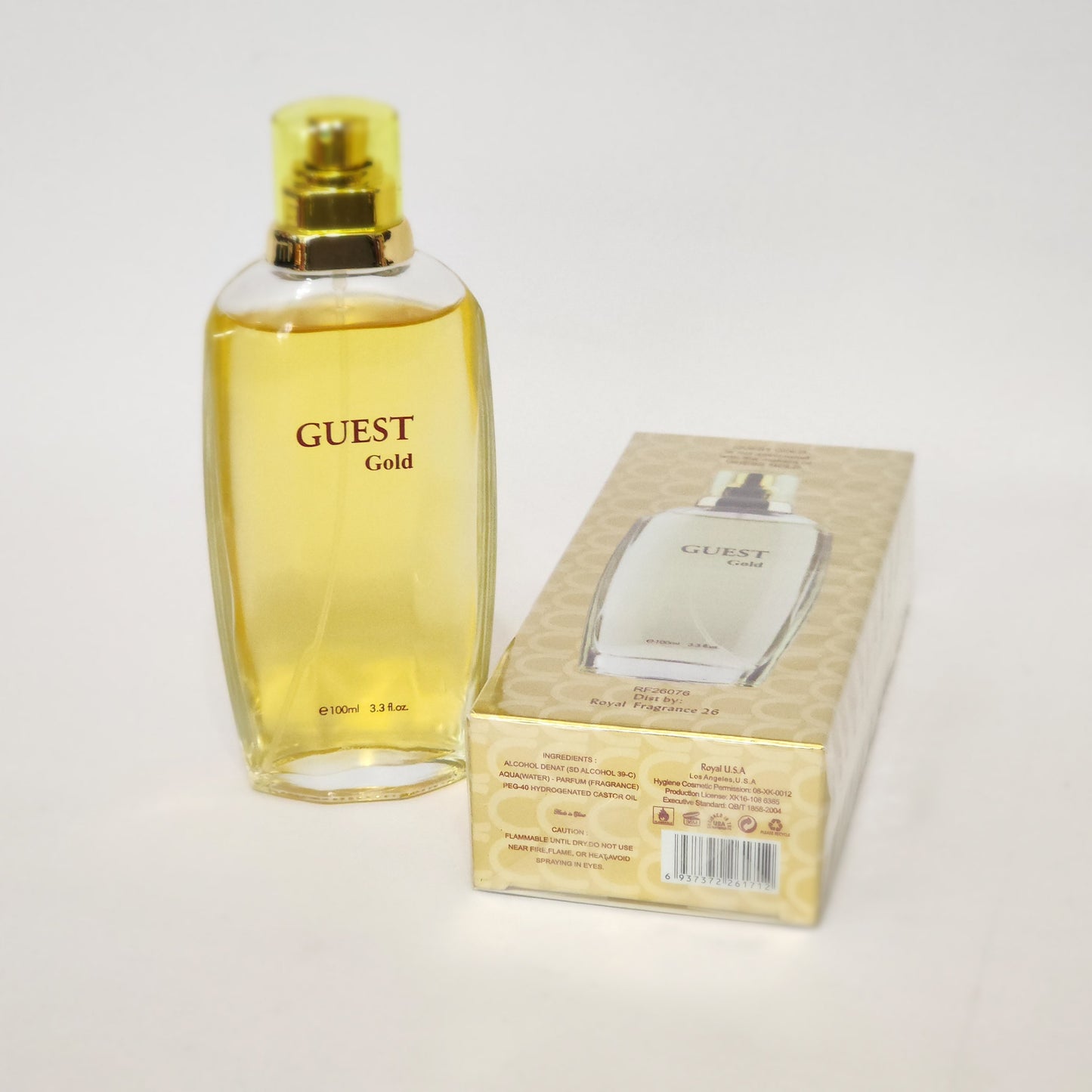 Royal Fragrance Guest Gold Women 3.3 fl.oz / 100 ml eau de parfum spray