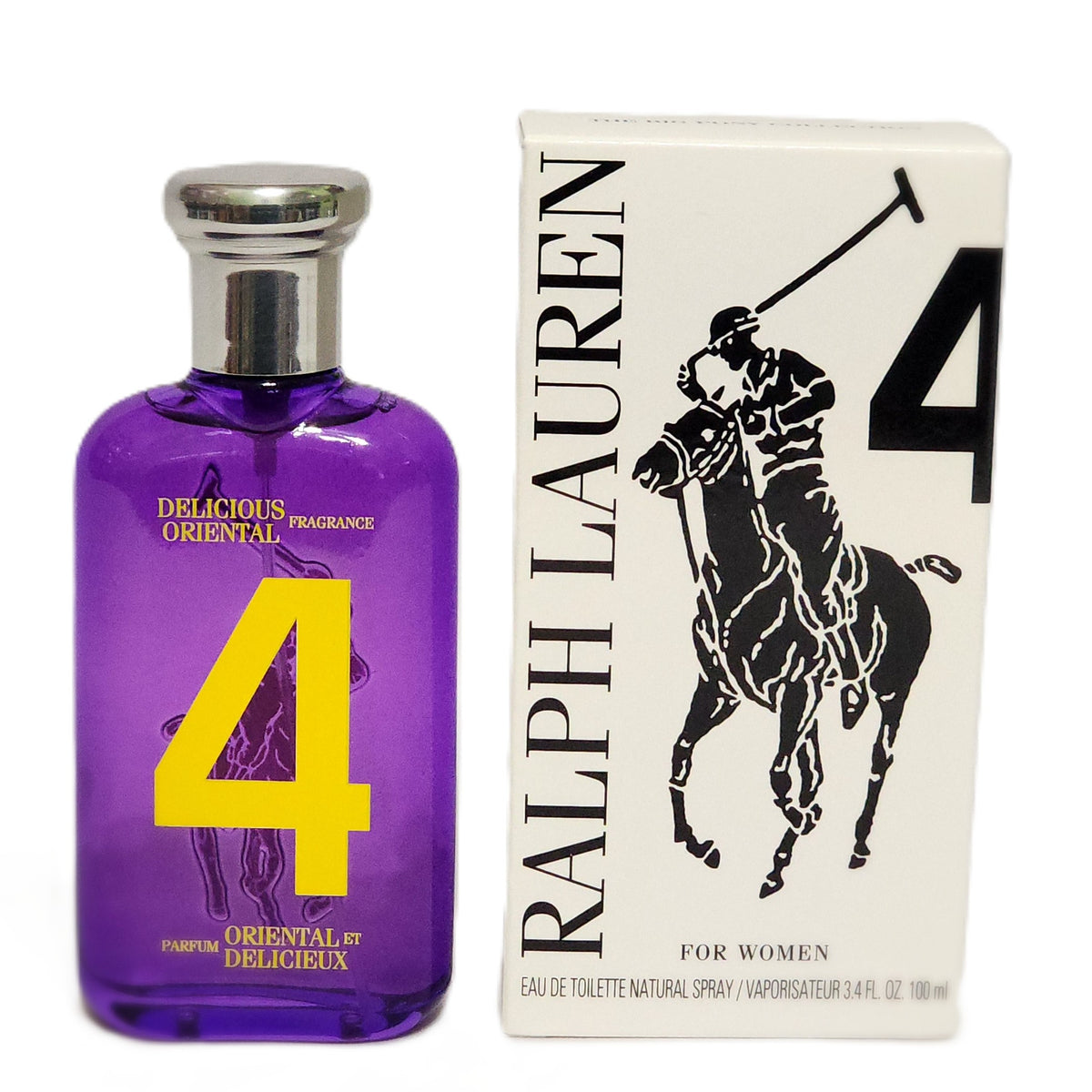 Big Pony 4 by Ralph Lauren Women's Eau de Toilette Spray 3.4 oz / 100 ml - New, Tester Box