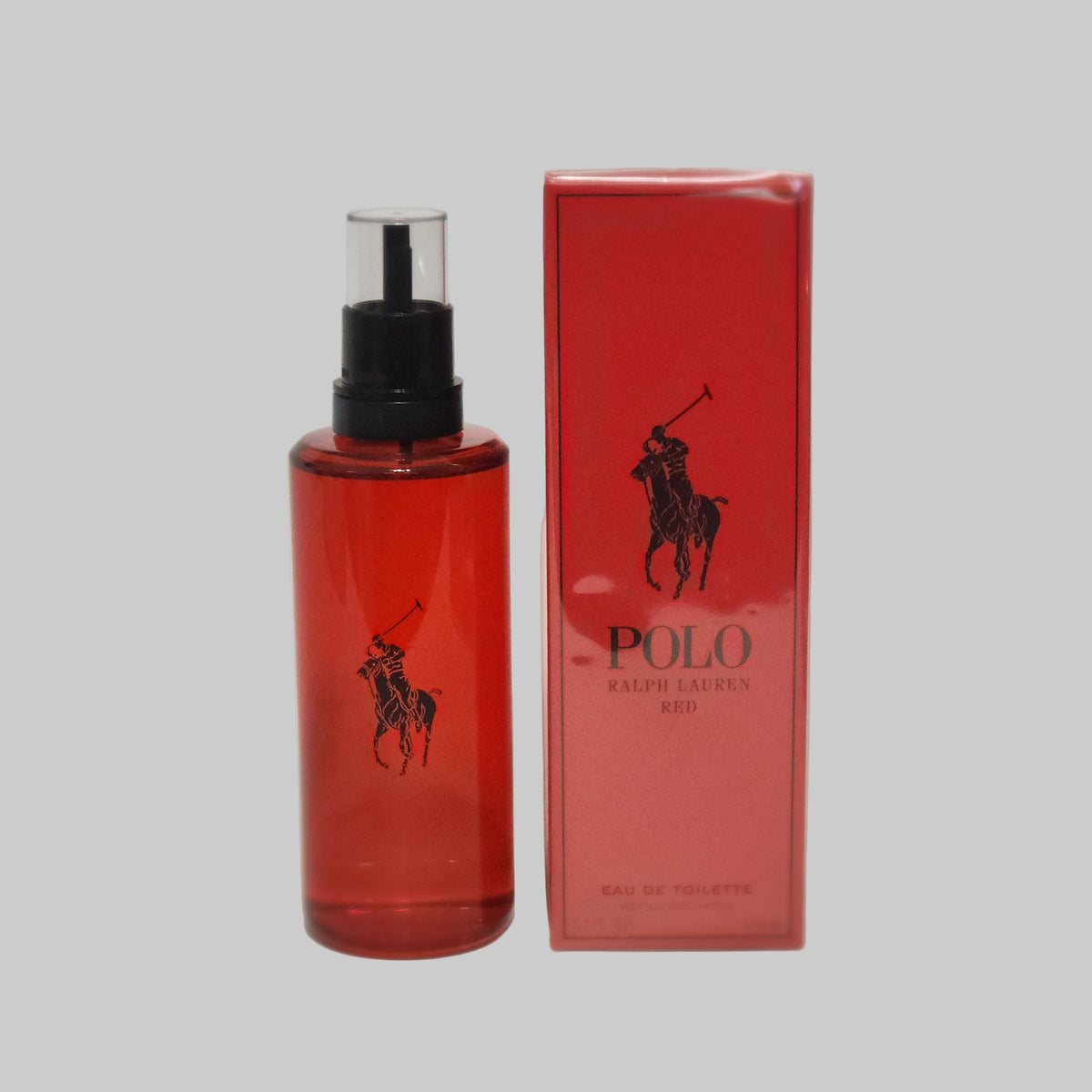 🔴 Ralph Lauren Polo Red for Men 5.1 fl.oz / 150 ml EDT Refill / Recharge | Sealed Cellophane Box | Best Value Large Format