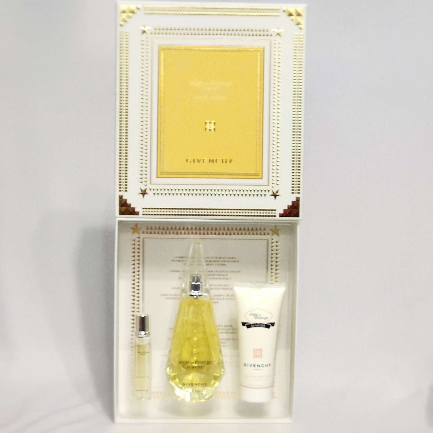 Ange Ou Etrange Givenchy 3Pcs women Set, 3.3 oz + 0.4 EDT spray + Body Veil