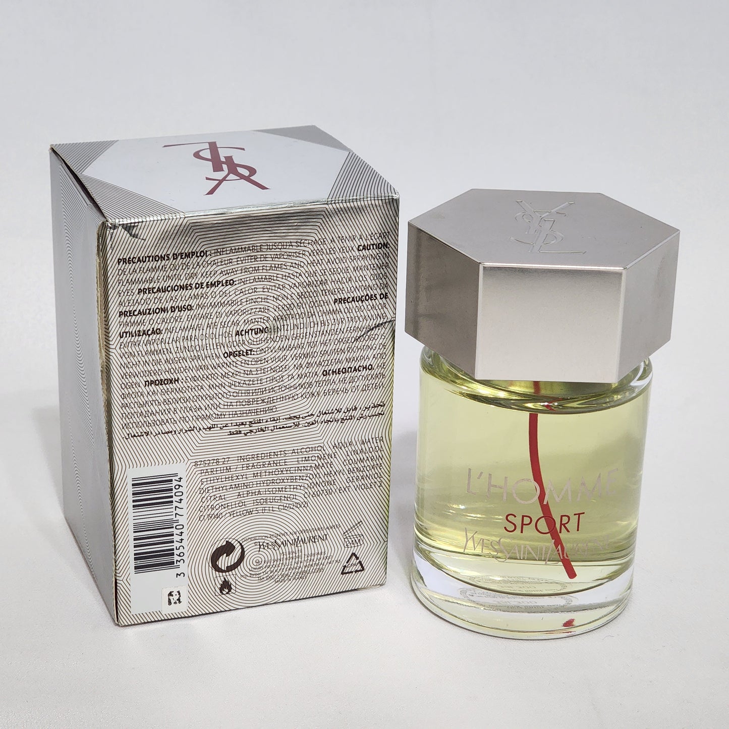 Vintage: L'Homme Sport Yves Saint Lauren Men 3.3 oz / 100 ml eau de toilette spray