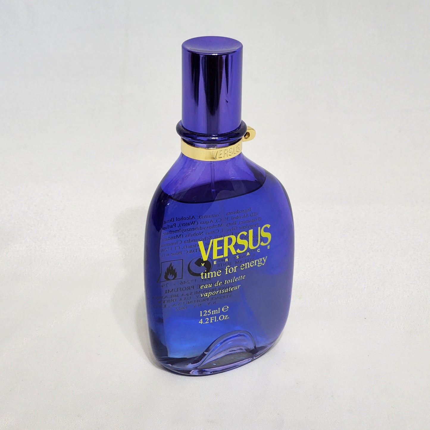 Versace Versus time for energy men 4.2 fl.oz / 125 ml eau de toilette spray - AS IS