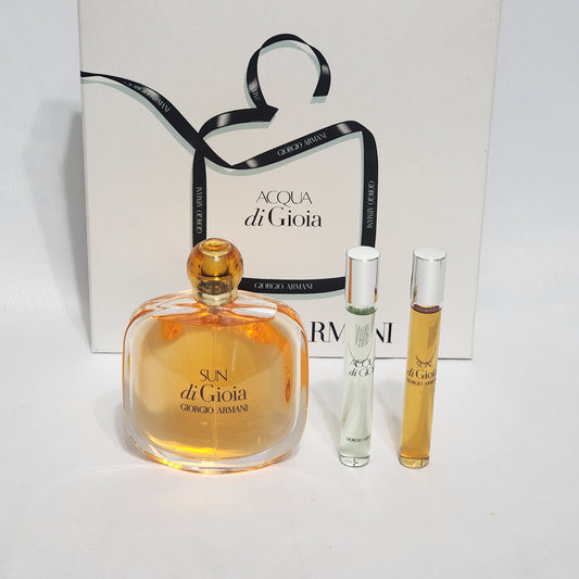 Sun Di Gioia by Giorgio Armani for Women - 3 Pc Gift Set