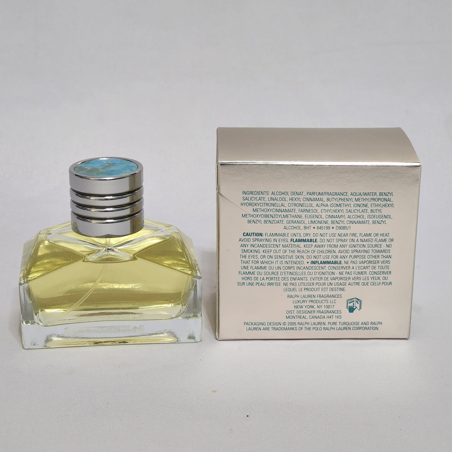 Vintage: Pure Turquoise by Ralph Lauren for Women 1.3 fl.oz / 40 ml Eau De Parfum Spray