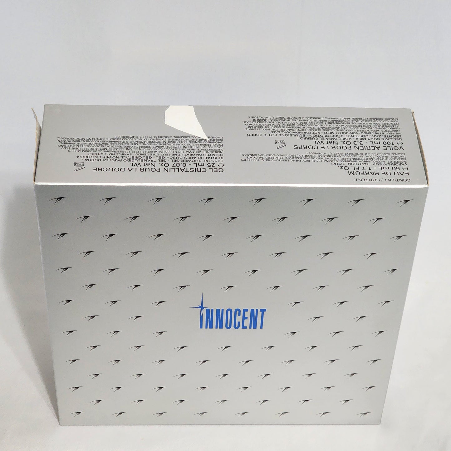 ANGEL INNOCENT by Thierry Mugler , EAU DE PARFUM SPRAY 1.7 OZ & BODY MILK 3.3 OZ & SHOWER GEL 0.8 OZ - vintage
