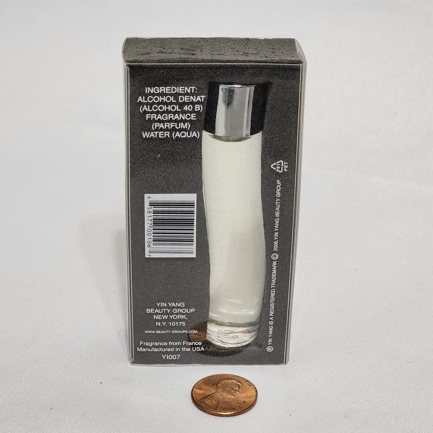 Yin by Yin Yang Parfums for women 0.25 fl.oz / 7 ml eau de parfum SPLASH mini