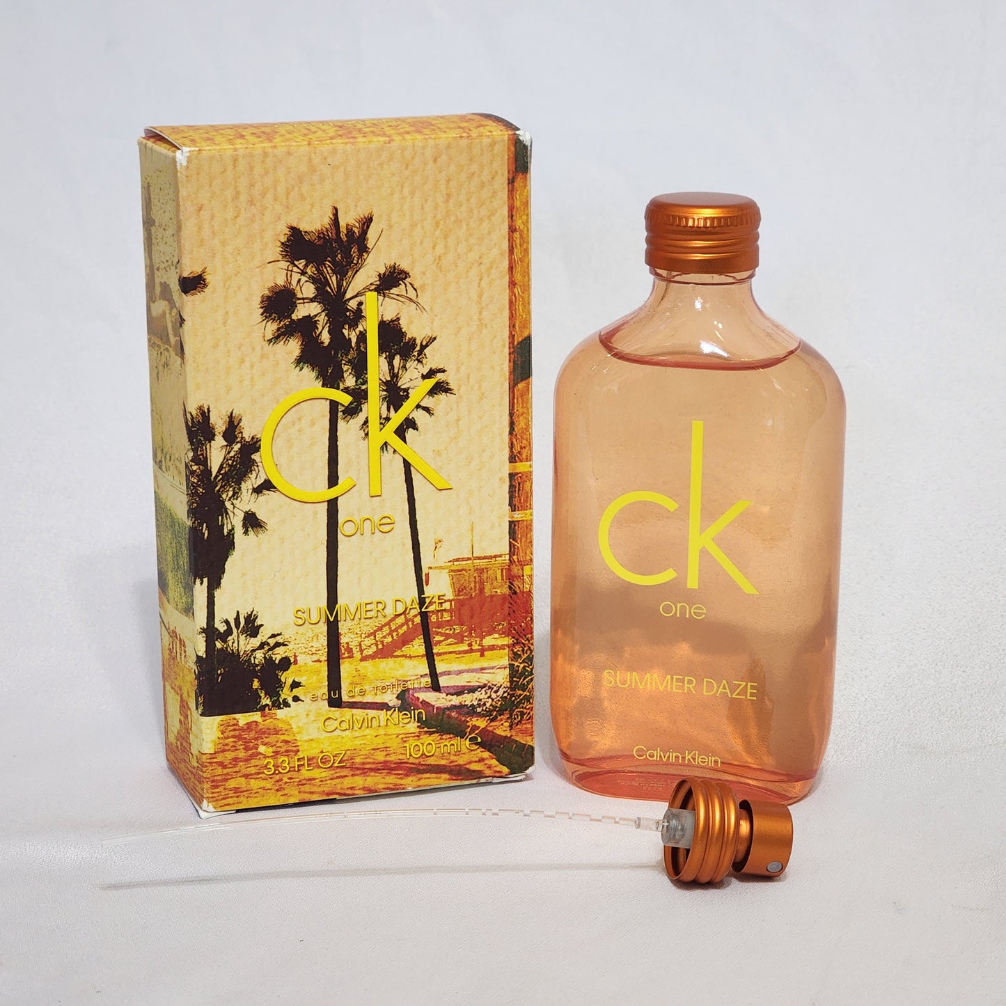 CK One Summer Daze by Calvin Klein for Men 3.3 fl.oz / 100 ml eau de toilette Spray