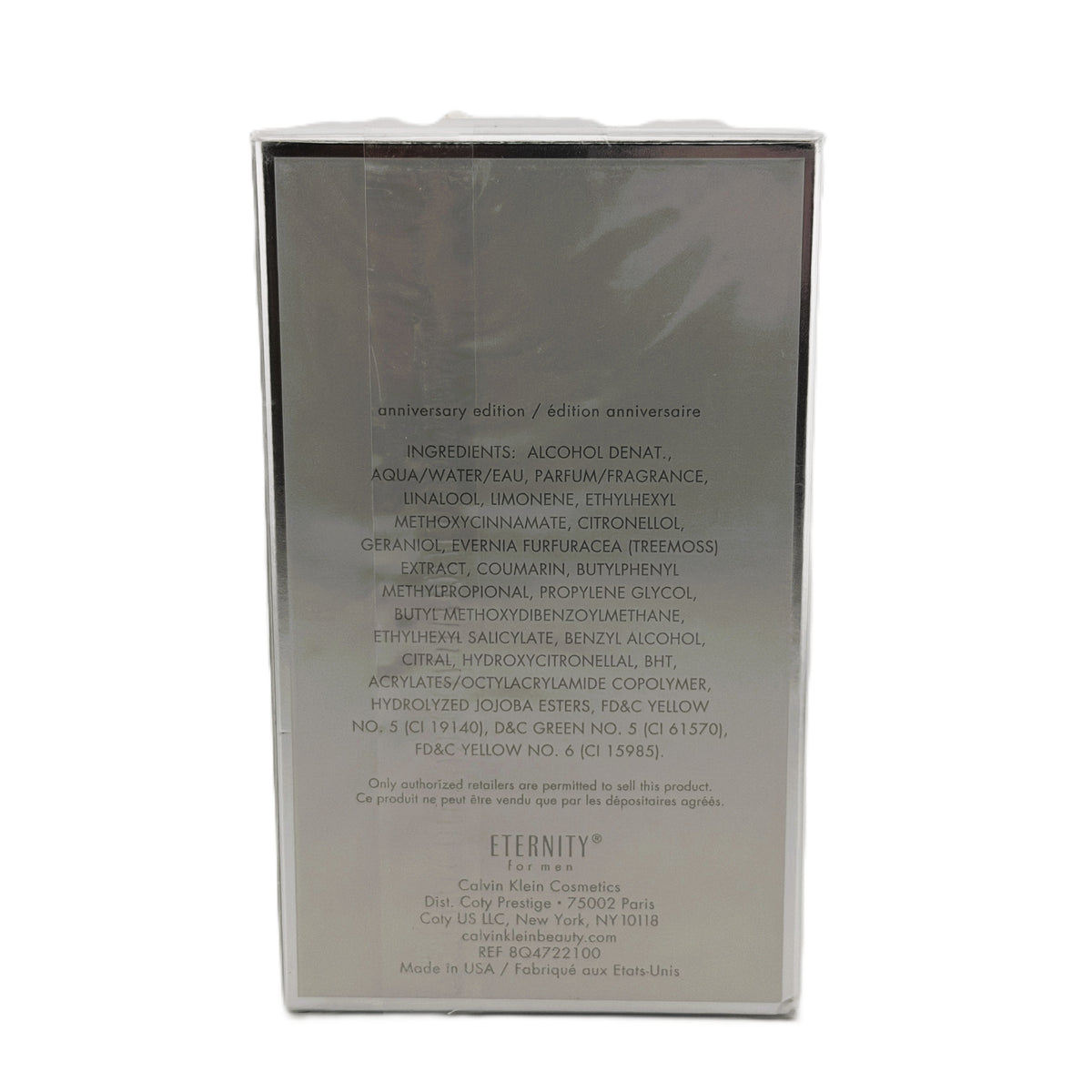 Calvin Klein Eternity 25th Anniversary Edition for Men – Rare Discontinued EDT