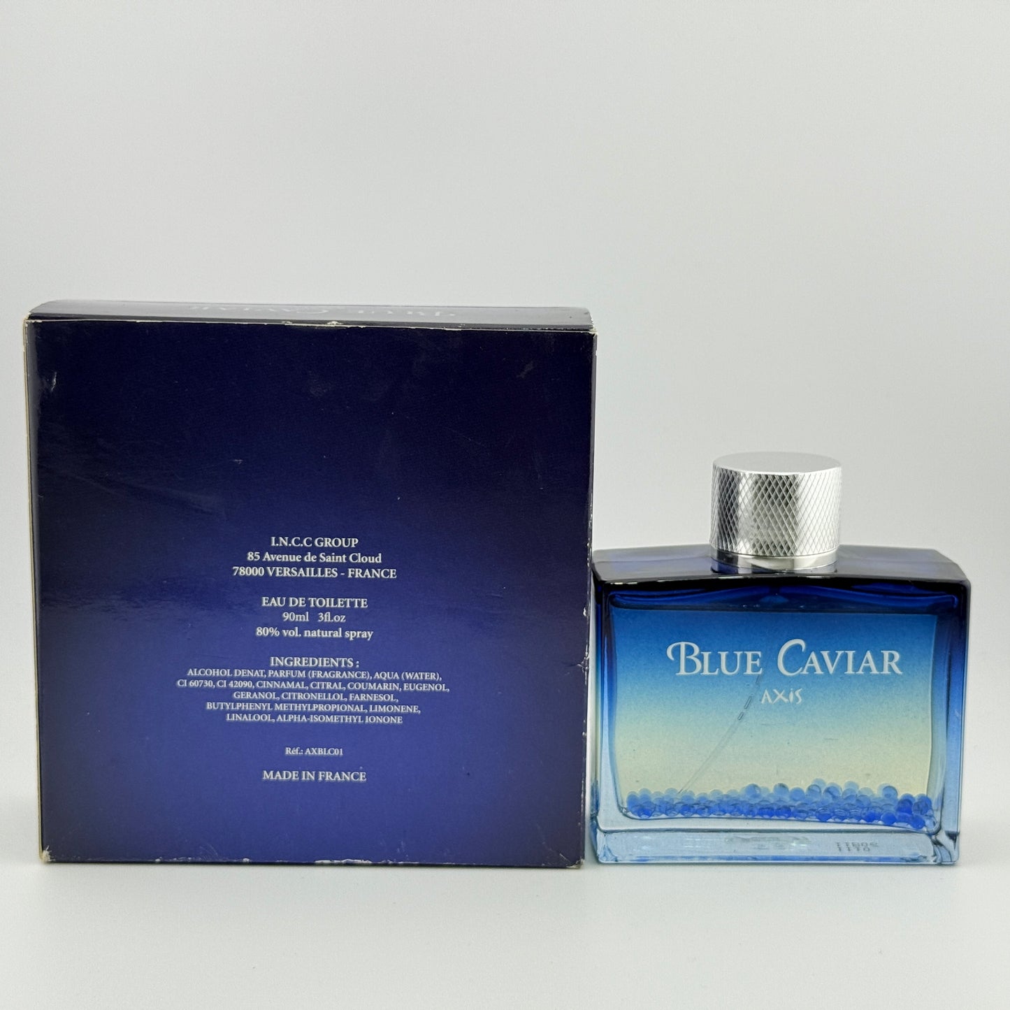 Vintage Rare: Blue Caviar Axix for men, 3.0 fl.oz / 90 ml eau de toilette spray