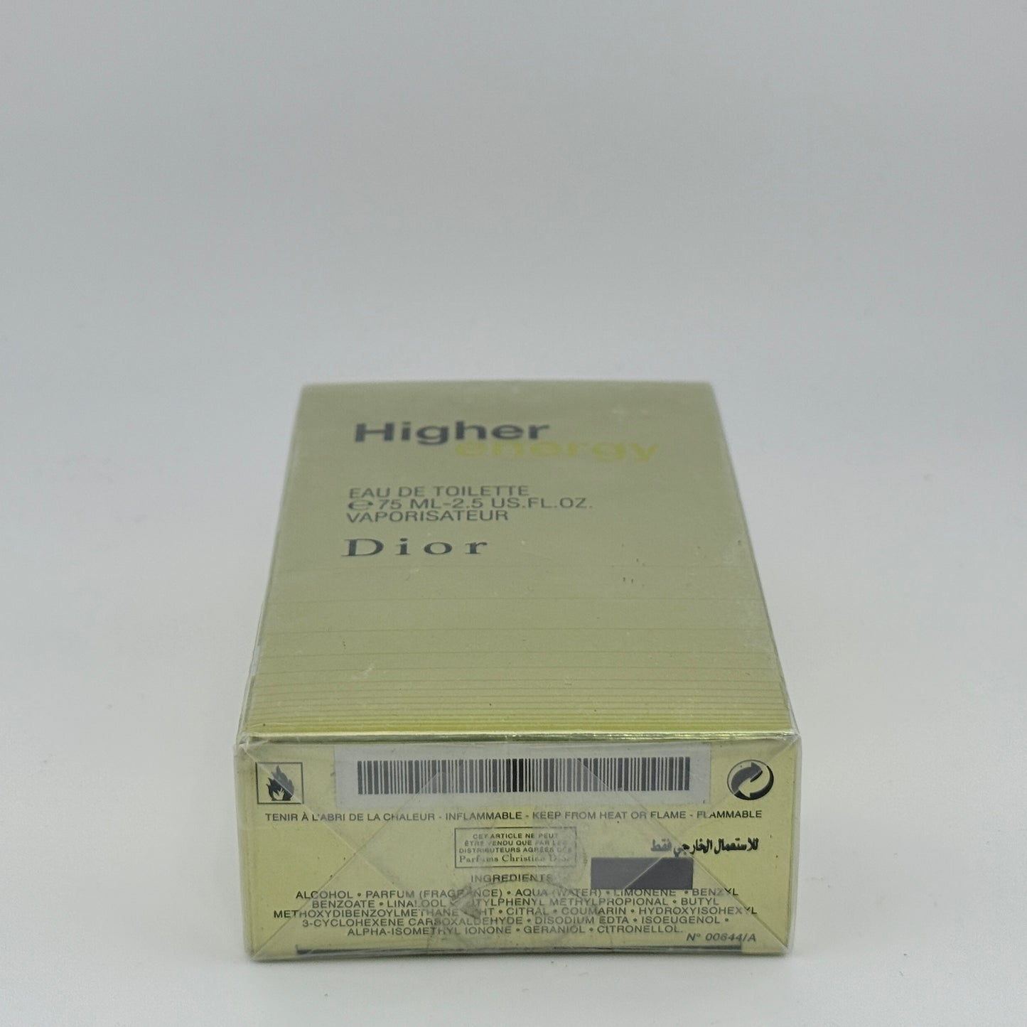 Higher Energy by Dior for Men 2.5 fl.oz / 75 ml eau de toilette spray - Vintage