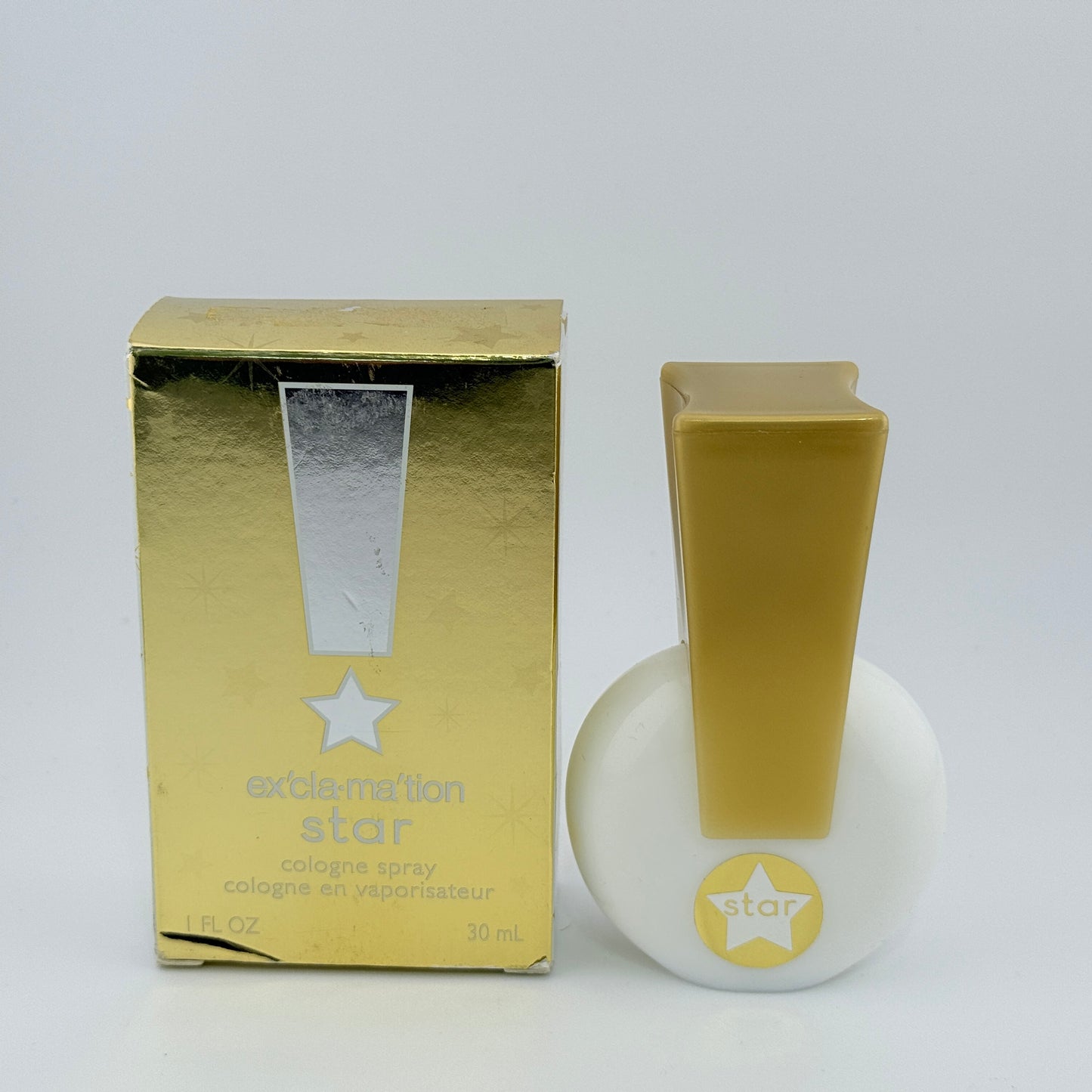 Vintage! ex'cla.ma'tion star by Coty for women 1.0 fl.oz / 30 ml cologne spray