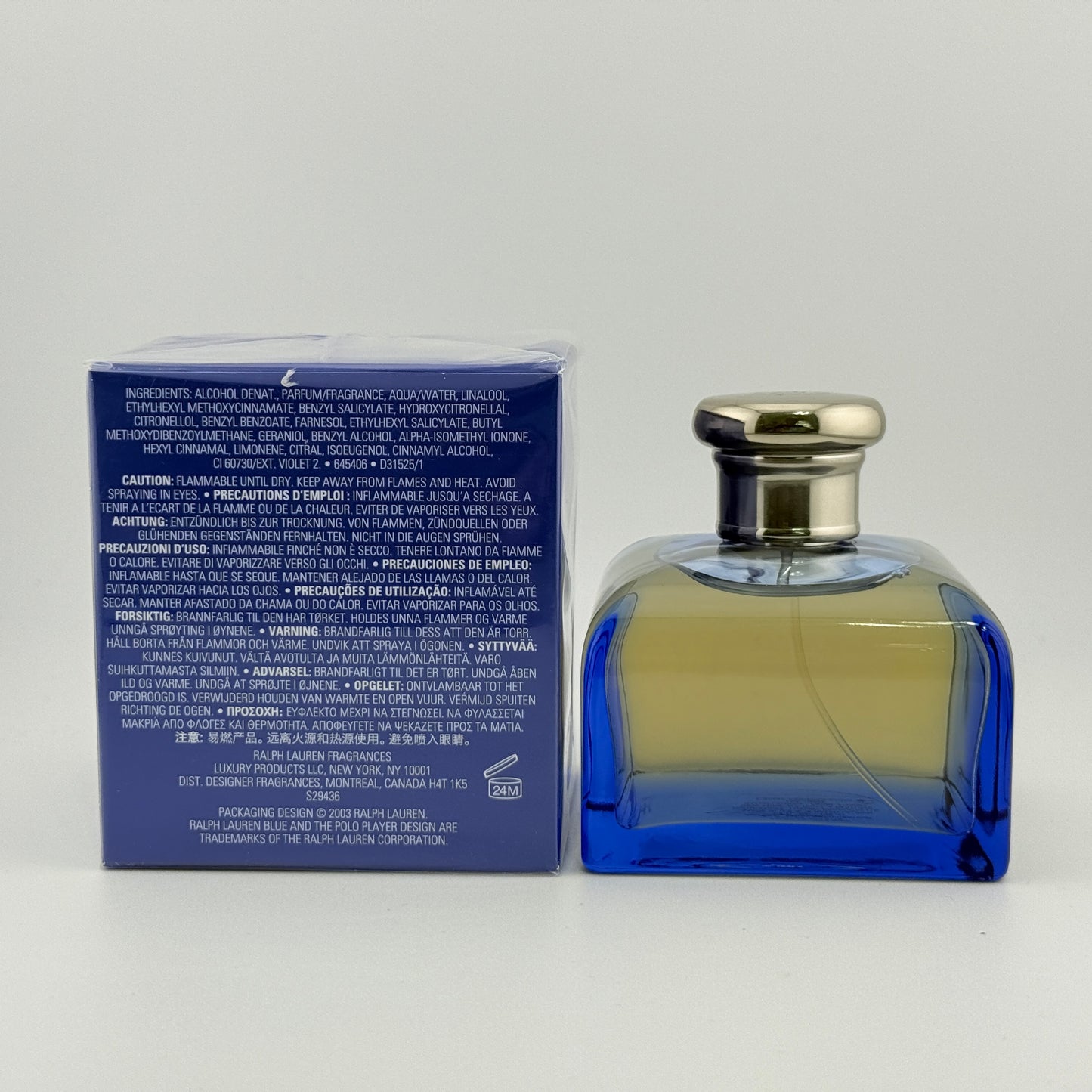 Vintage: Blue Ralph Lauren for Women, 4.2 fl.oz / 120 ml Eau De Toilette Natural Spray (Copy)