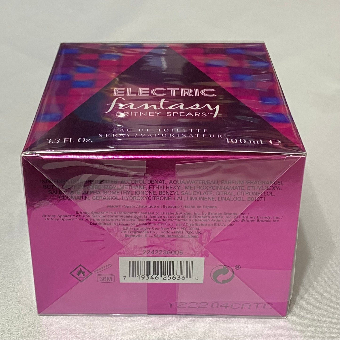 Britney Spears Electric Fantasy, 3.3 oz EDT Spray