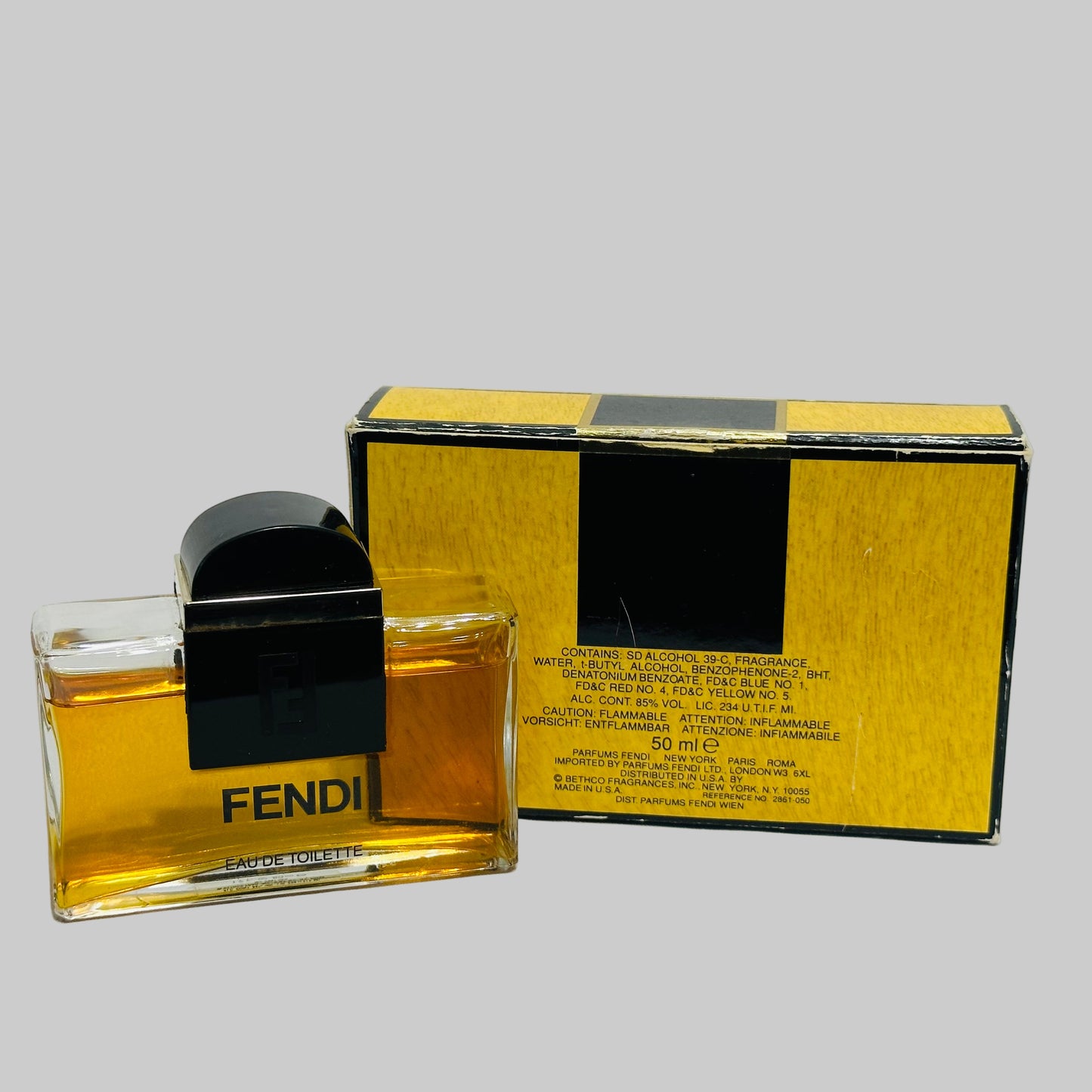 Vint. USED: Fendi by Parfums Fendi Women 1.7 oz / 25 ml eau de toilette "SPLASH"