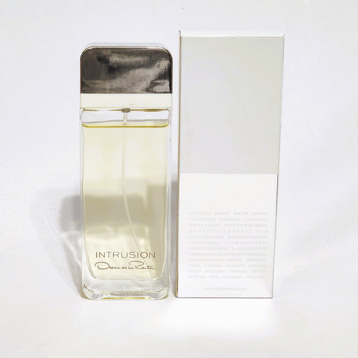 Intrusion by Oscar de la Renta for Women | 100 ml / 3.4 fl oz EDP Spray | Used, Low Fill, Box