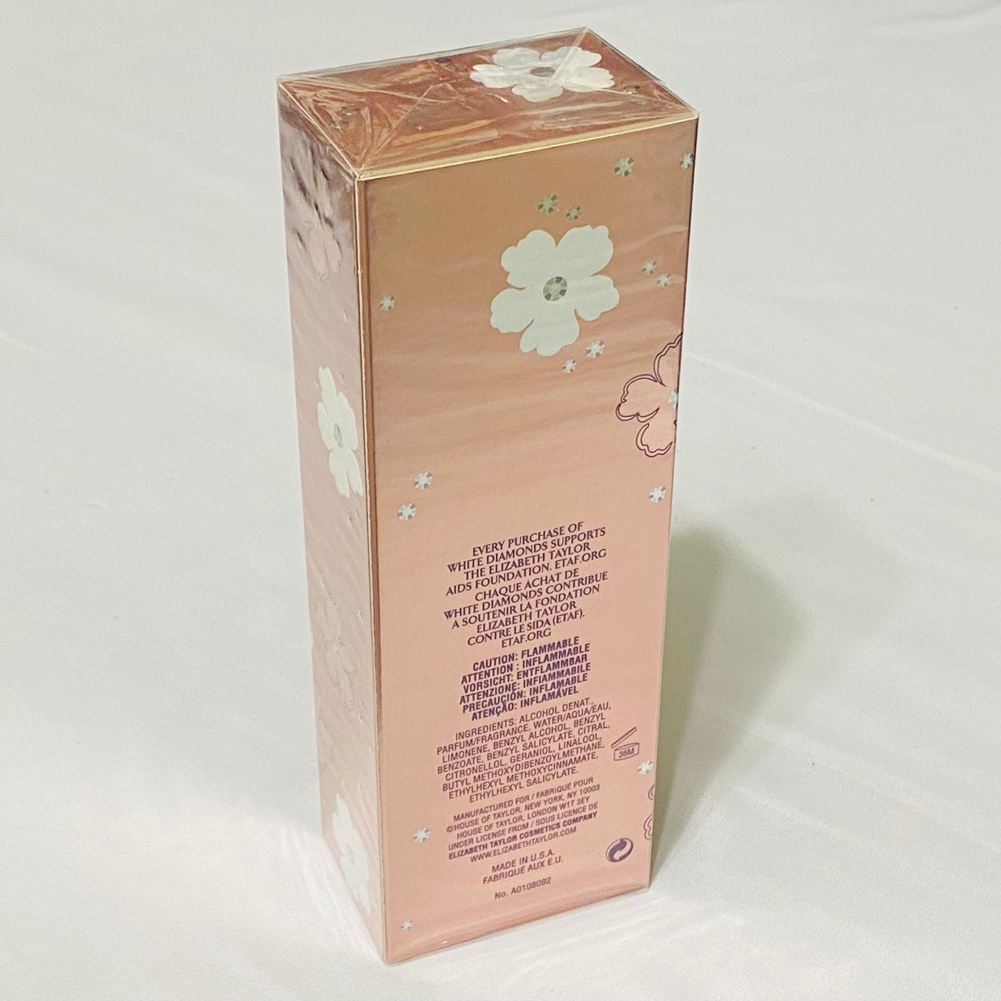 Love & White Diamonds by Elizabeth Taylor for Women 3.3 fl.oz / 100 ml eau de toilette spray