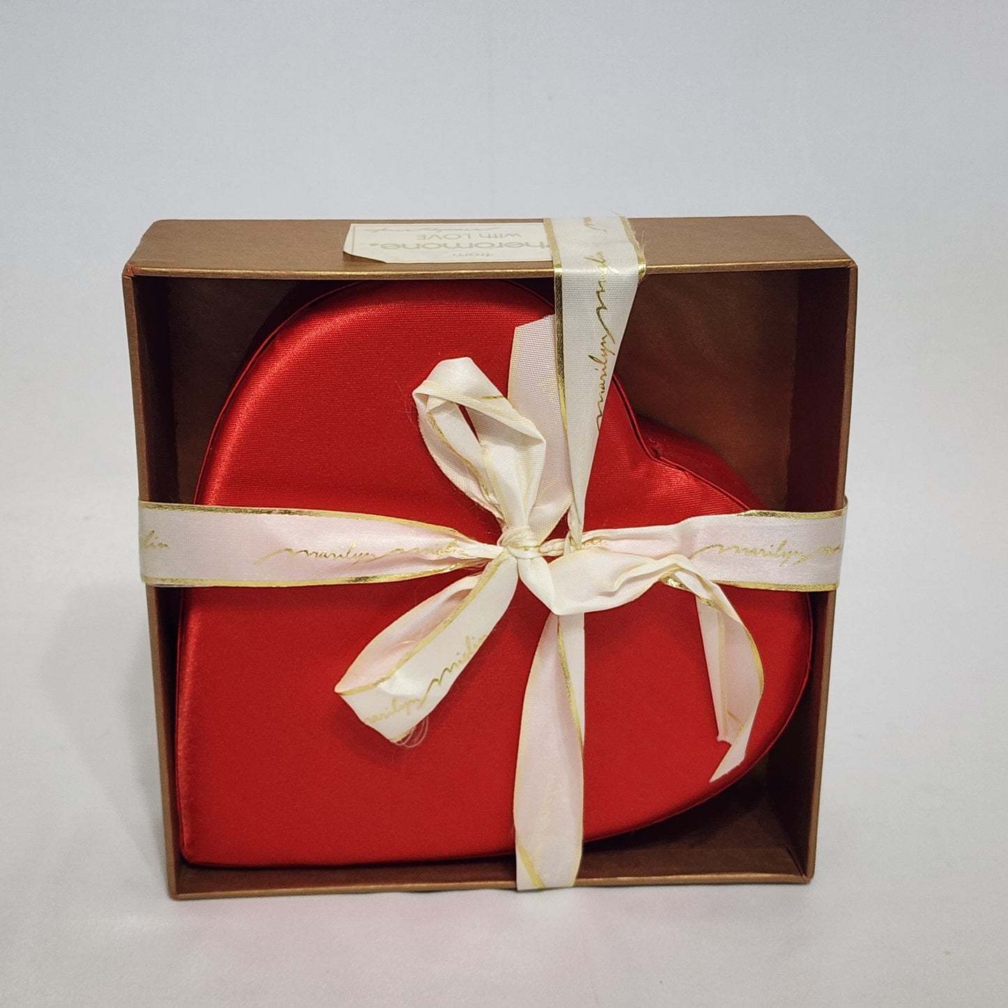 PHEROMONE 1/5 FL.OZ EDP Spray+1.0 EDP+ 0.16OZ LIPSTICK, IN A RED HEART BOX