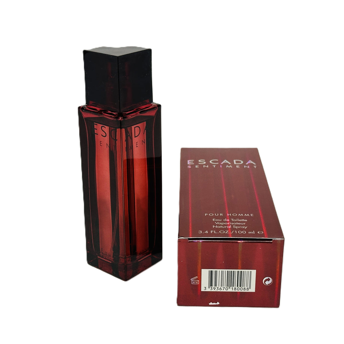 Escada Sentiment for Men EDT 3.4 oz | Vintage & Classic Formulation | Collector's Fragrance