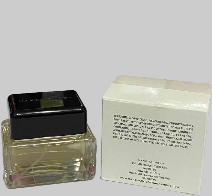 Vintage Batch Code: Marc Jacobs for Men 2.5 fl.oz / 75 ml eau de toilette spray