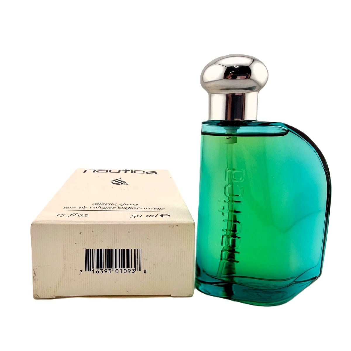 Nautica Classic by Nautica for Men | Vintage 50 ml / 1.7 fl oz Eau de Cologne, Worn Box