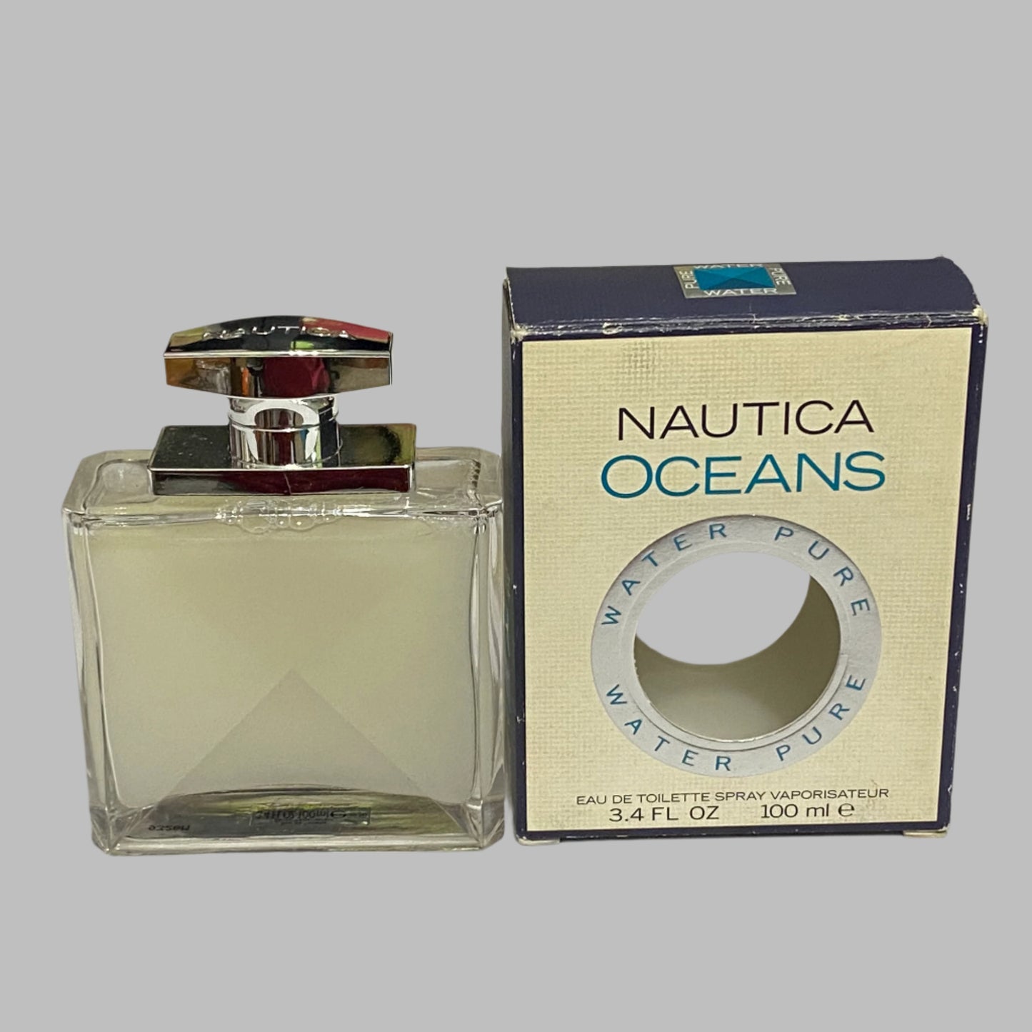Nautica Oceans Water Pure for Men 3.4 fl.oz / 100 ml eau de toilette spray