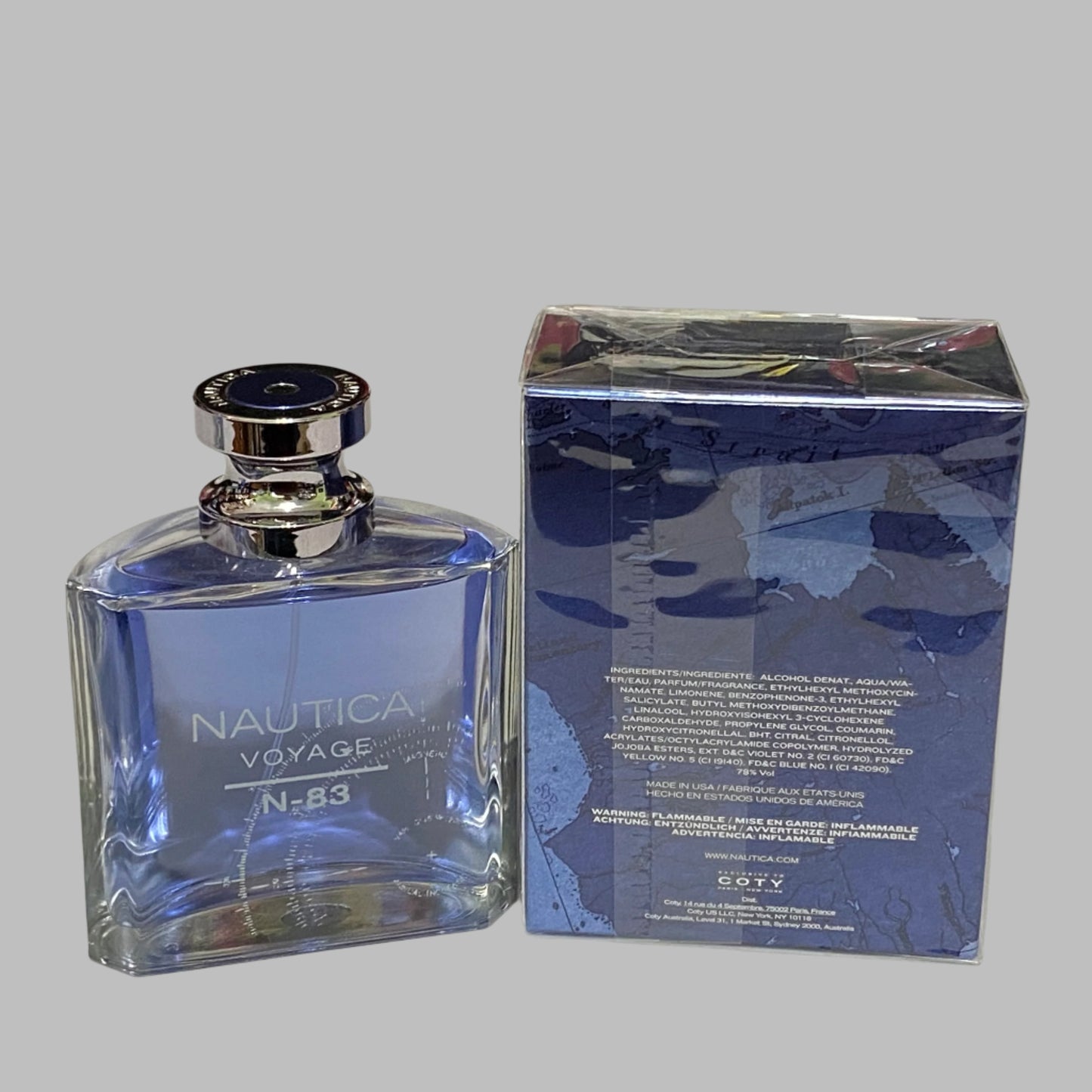 Nautica Voyage N-83 by Nautica for Men 3.4 fl.oz / 100 ml Eau De Toilette Spray