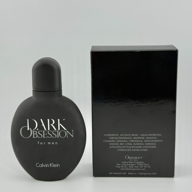 Dark Obsession by Calvin Klein, 2.5 oz EDT Spray for Men