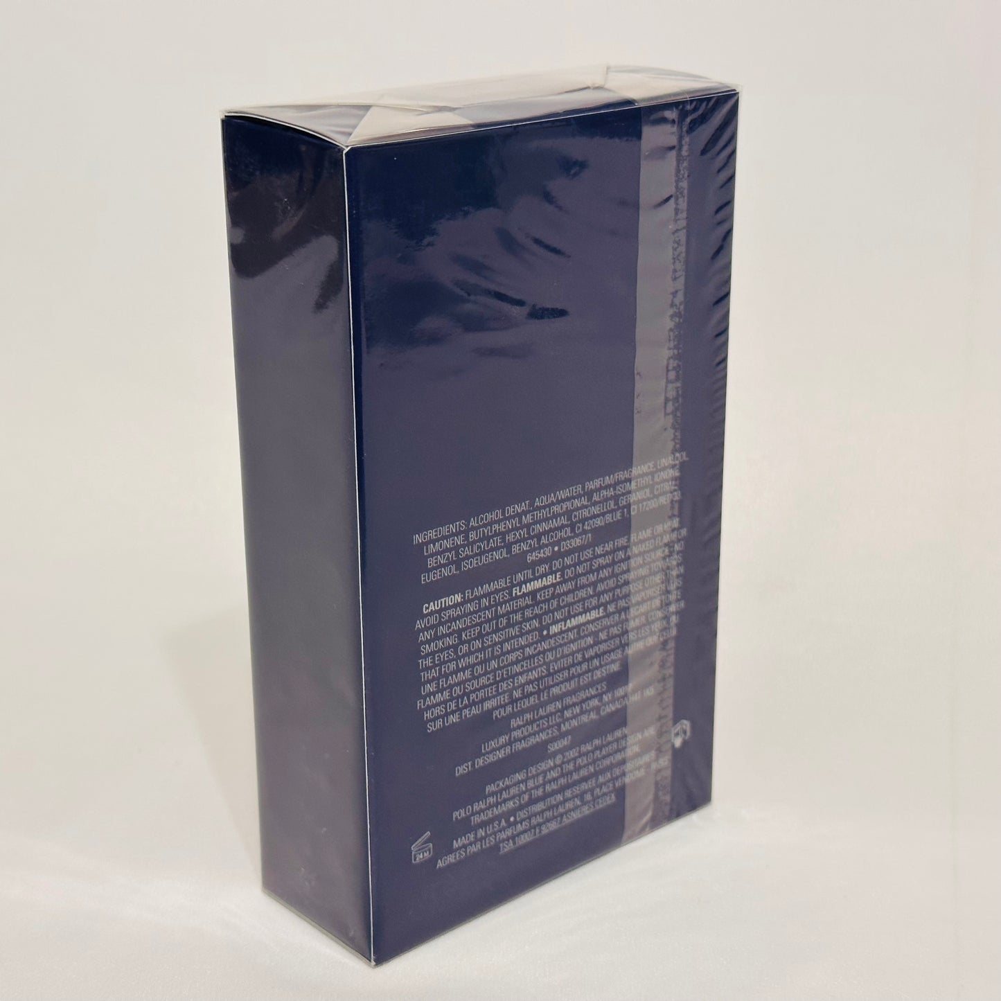 Polo Blue by Ralph Lauren for men, Jumbo size bottle 6.7 fl.oz / 200 ml eau de toilette spray