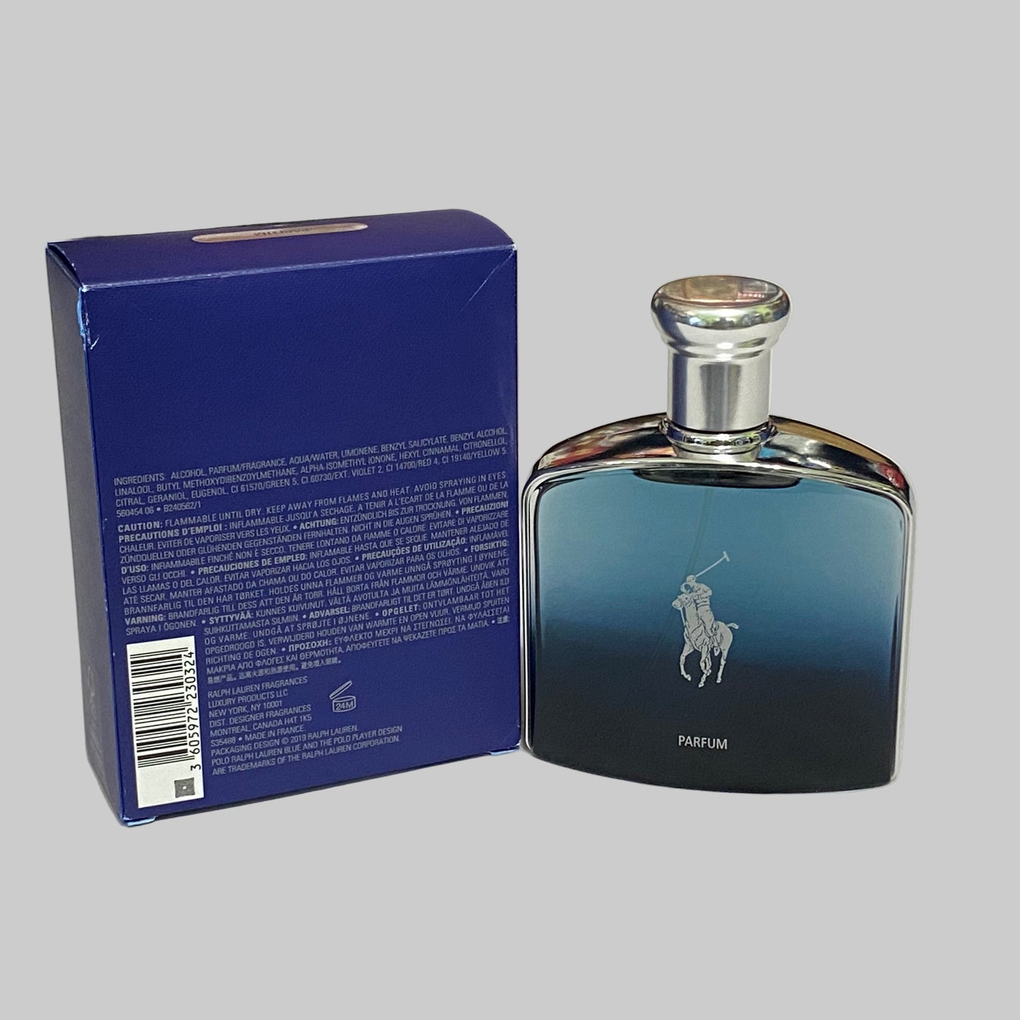 Polo Deep Blue by Ralph Lauren for Men 4.2 fl.oz / 125 ml eau de Parfum Spray