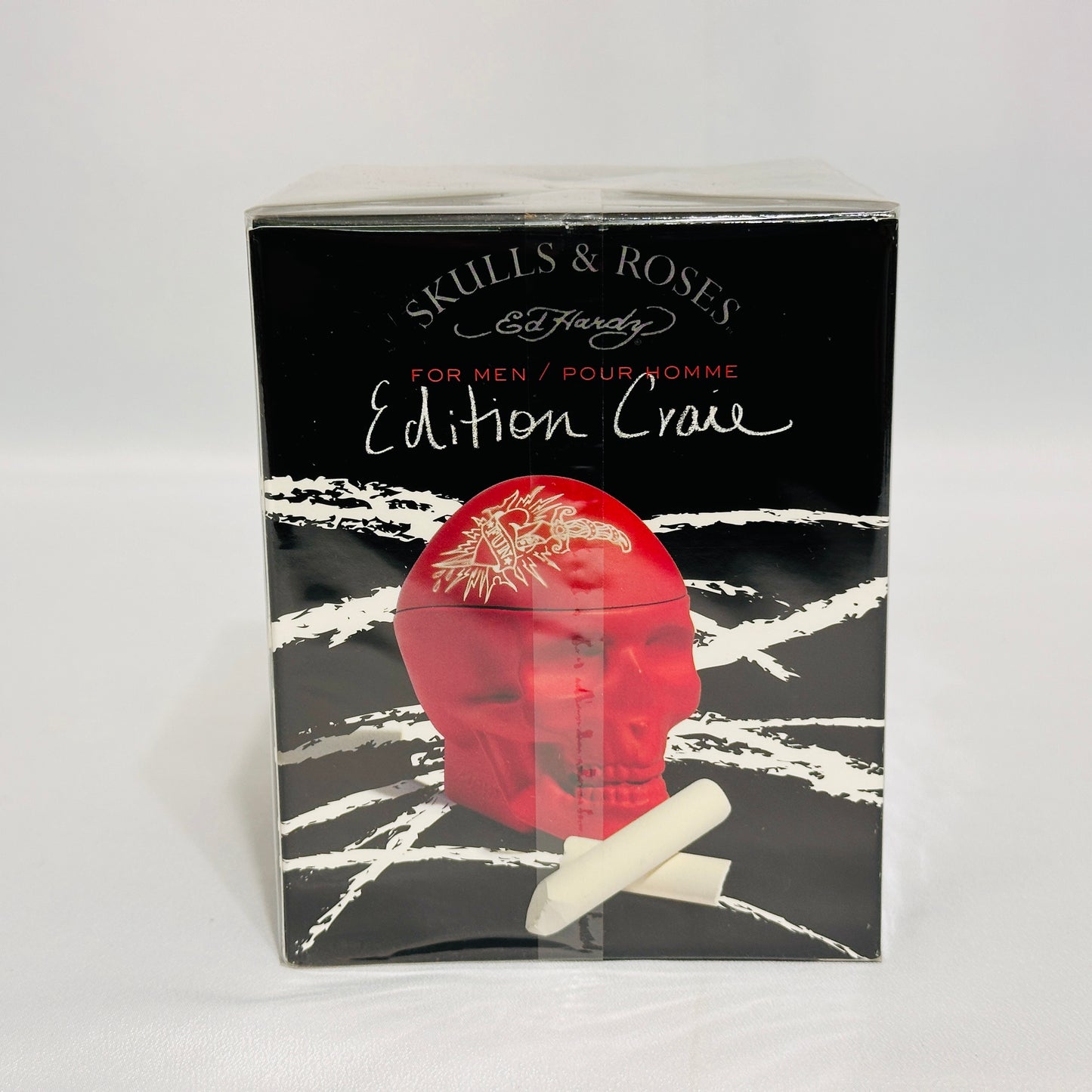 Christian Audigier Ed Hardy Skulls & Roses Chalkboard Edition Men 3.4 oz EDT spray