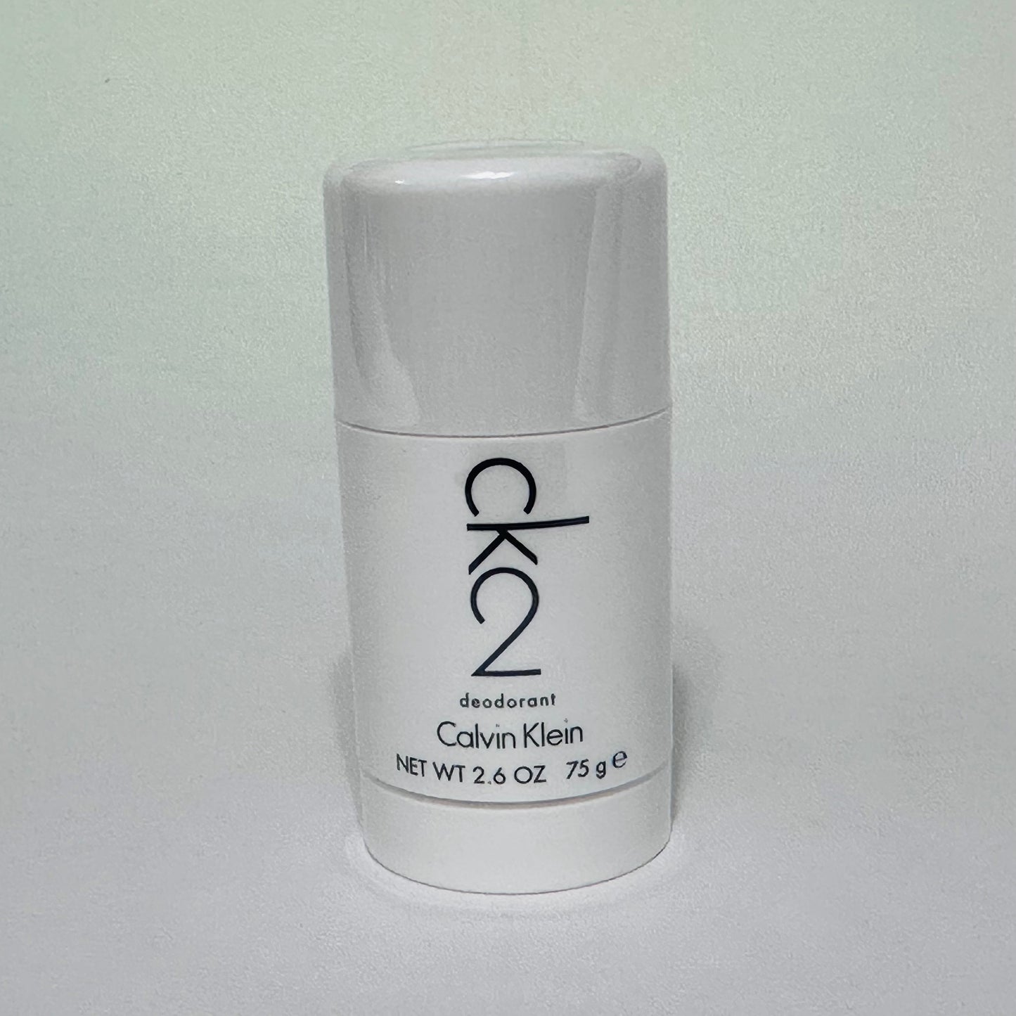 ck2 by Calvin Klen for Men or Women, Unisex 2.6 fl.oz / 75 g deodorant stick