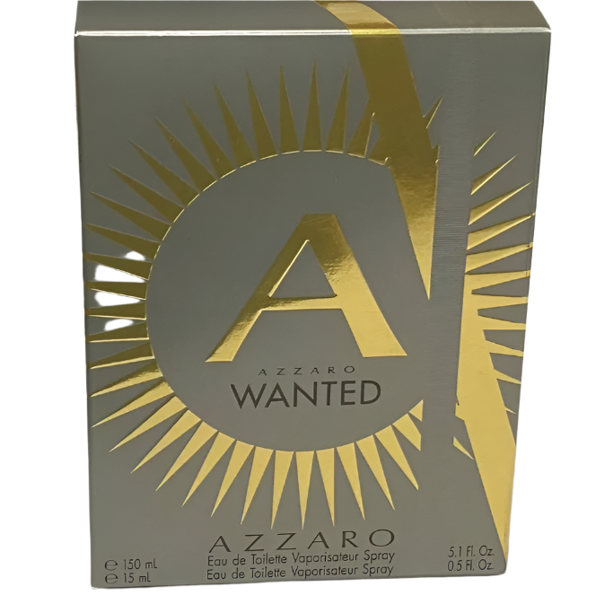 Azzaro Wanted by Azzaro for Men - 2 Pc Gift Set 5.1oz EDT Spray, 0.5oz EDT Spray