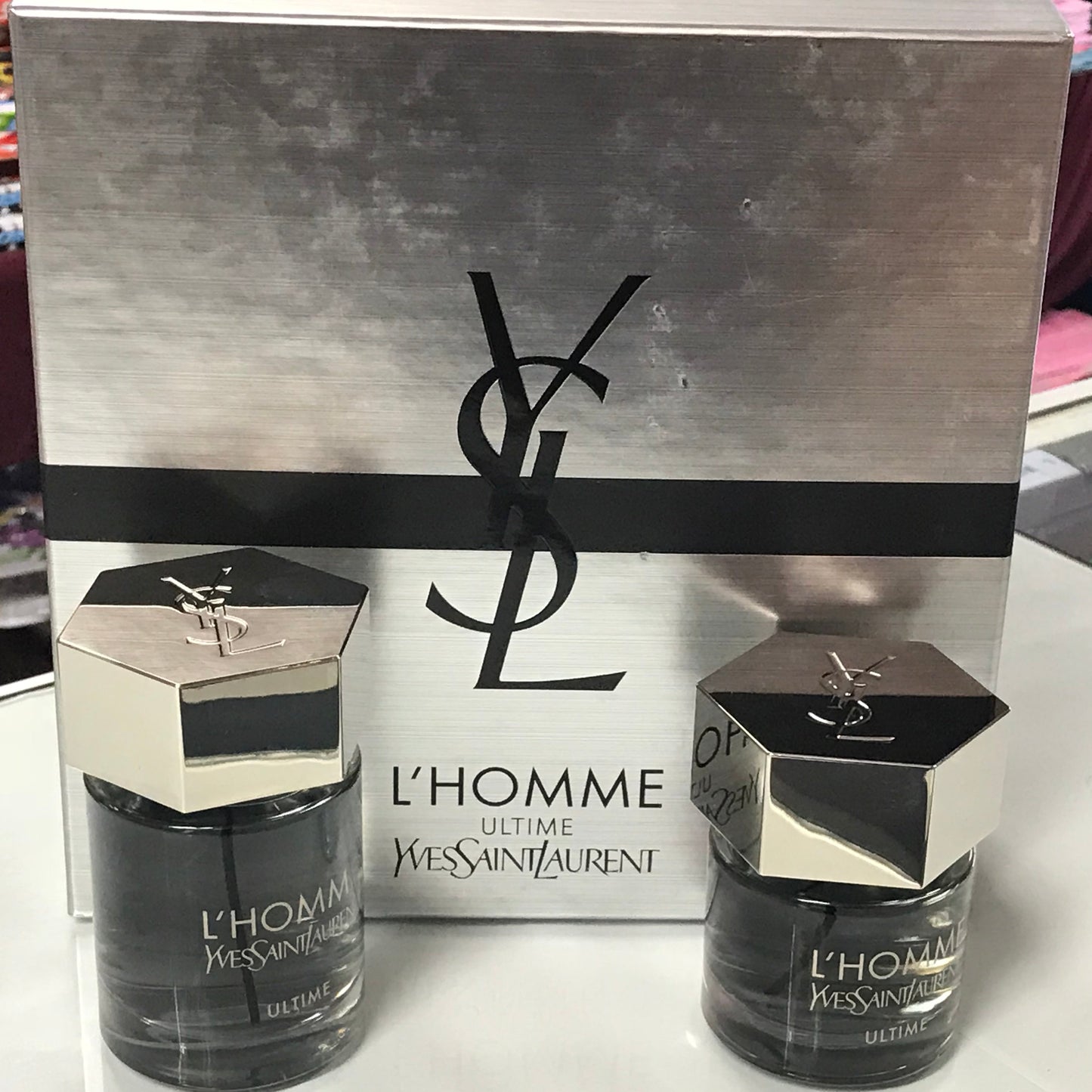 Rare and hard to find: L'Homme Ultime Yves Saint Laurent Set 3.3 + 1.3 oz eau de parfum spray