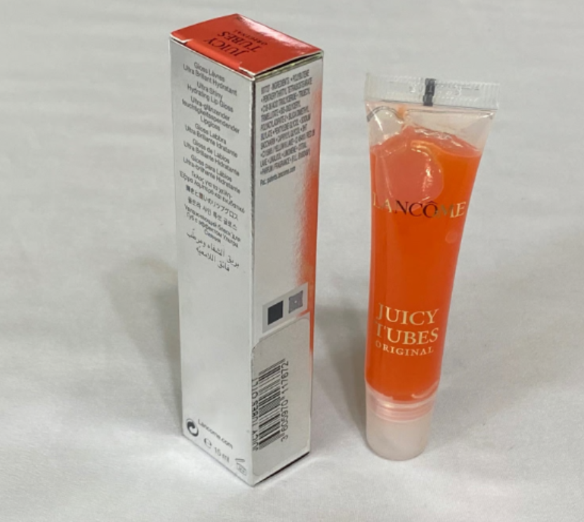 LANCOME/JUICY TUBES ORIGINAL LIP GLOSS 11 ORANGE FLASHBACK 0.5 OZ
