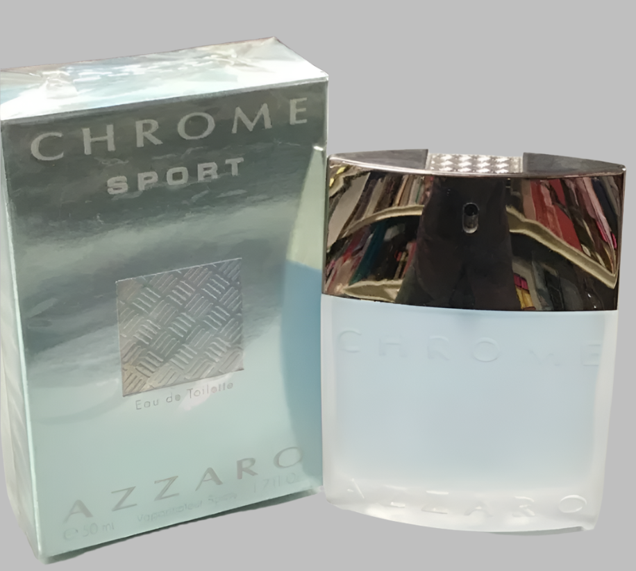 Chrome Sport for Men by Azzaro 1.7 Fl.oz / 50 ml Eau De Toilette Spray