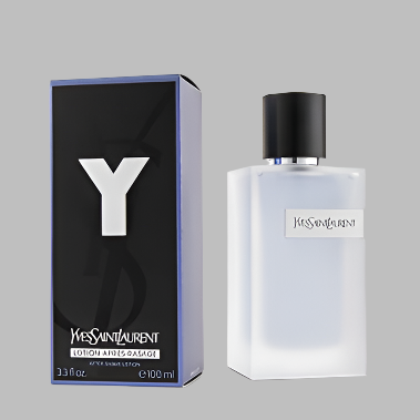 Y by Yves Saint Laurent for Men 3.3 fl.oz / 100 ml After Shave “Glass Bottle”