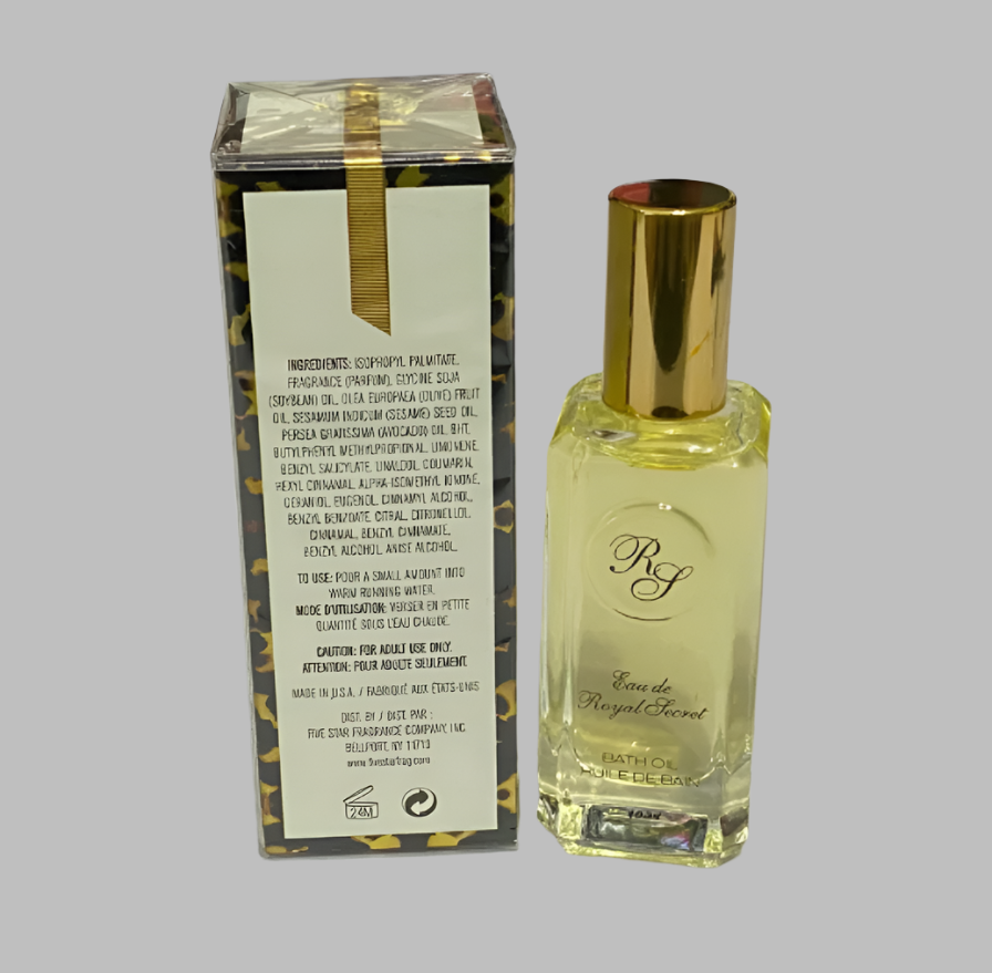 Eau De Royal Secret for Women 1.0 oz / 30 ml Perfumed Bath oil