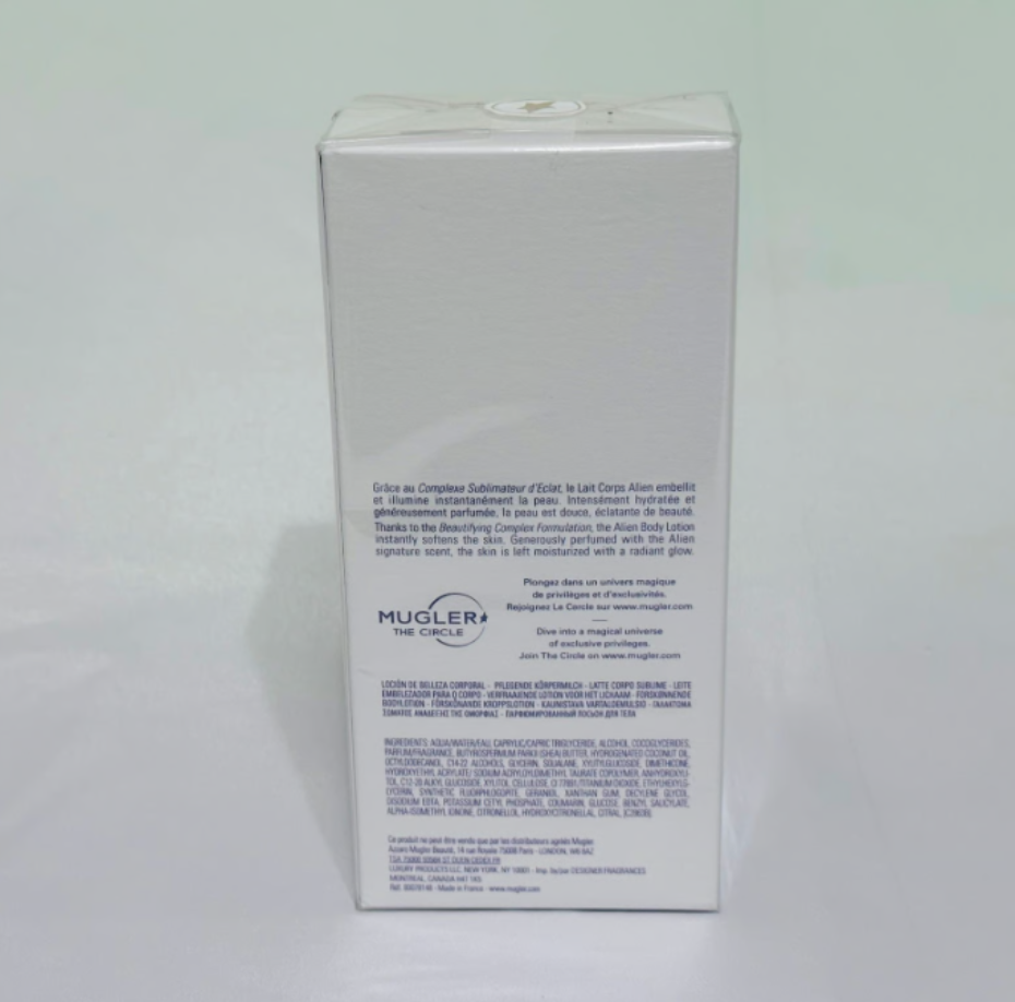 Alien by Mugler for women 6.8 oz net Wt. / 200 ml Beautifying Body Lotion