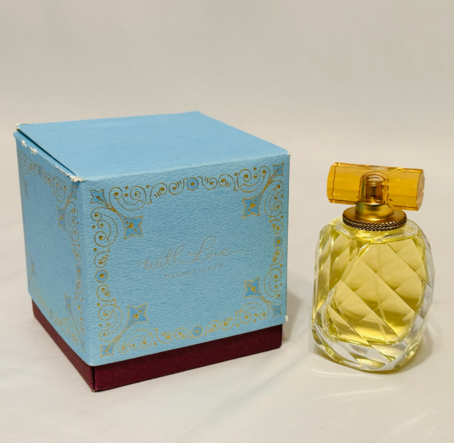 With Love by Hilary Duff for Woman 3.3 fl.oz / 100 ml Eau De Parfum Spray - Damaged box