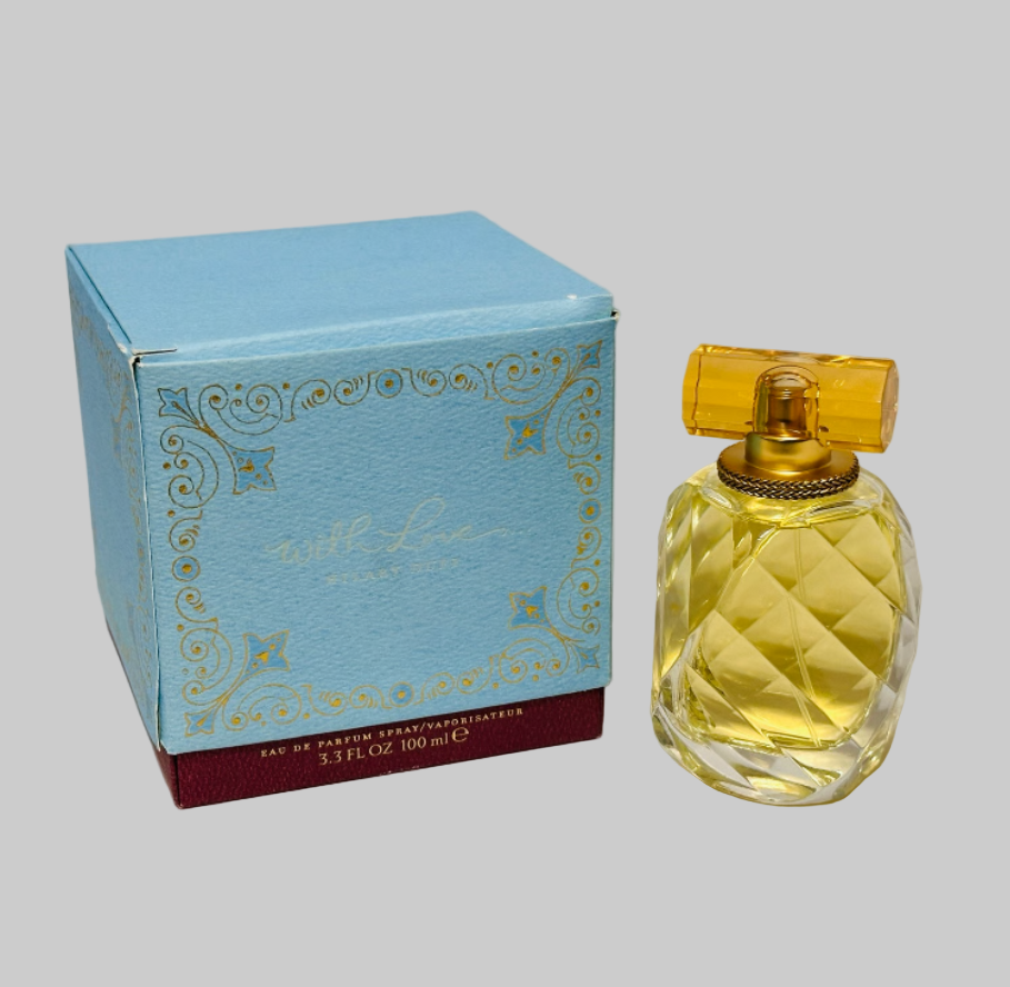 With Love by Hilary Duff for Woman 3.3 fl.oz / 100 ml Eau De Parfum Spray - Damaged box
