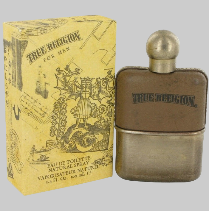 True Religion by True Religion for Men 3.4 fl.oz / 100 ml eau de toilette spray