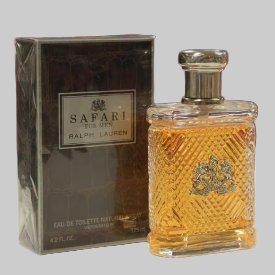 Safari by Ralph Lauren for men 4.2 fl.oz / 125 ml eau de toilette spray - vintage