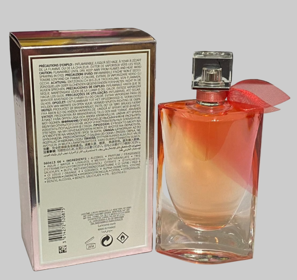 Lancome La Vie est Belle en Rose Eau de Toilette, Perfume for Women, 3.4 Oz
