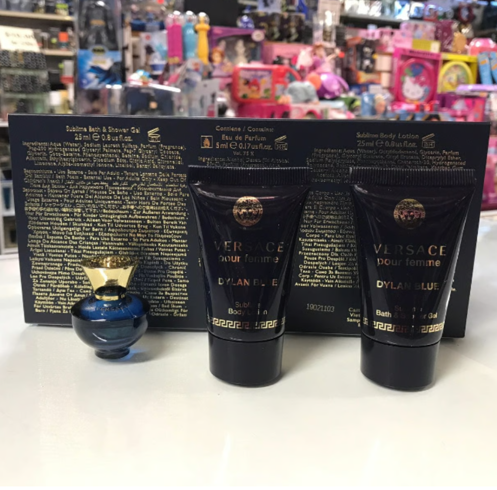 Versace Dylan Blue Pour Femme Minis Gift Set