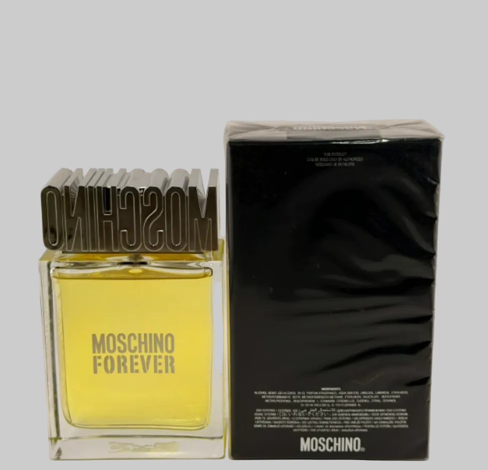 Moschino Forever by Moschino for Men 3.4 oz Eau de Toilette Spray