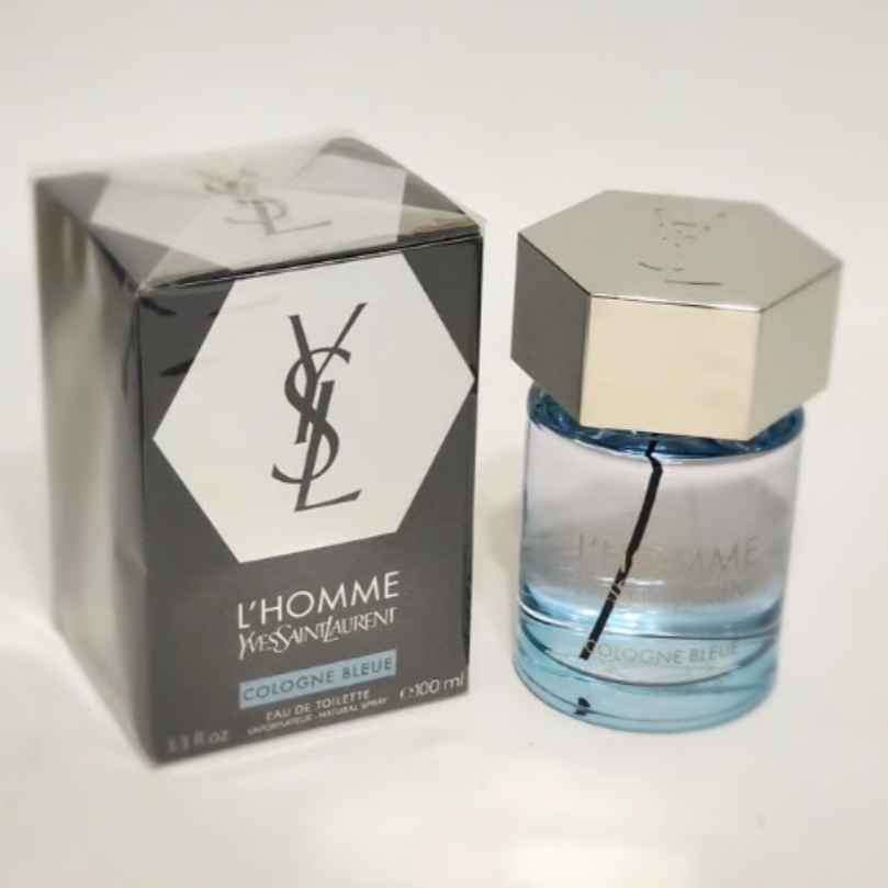 L'Homme Cologne Bleue by Yves Saint Laurent for Men 3.3 fl.oz / 100 ml eau de toilette spray