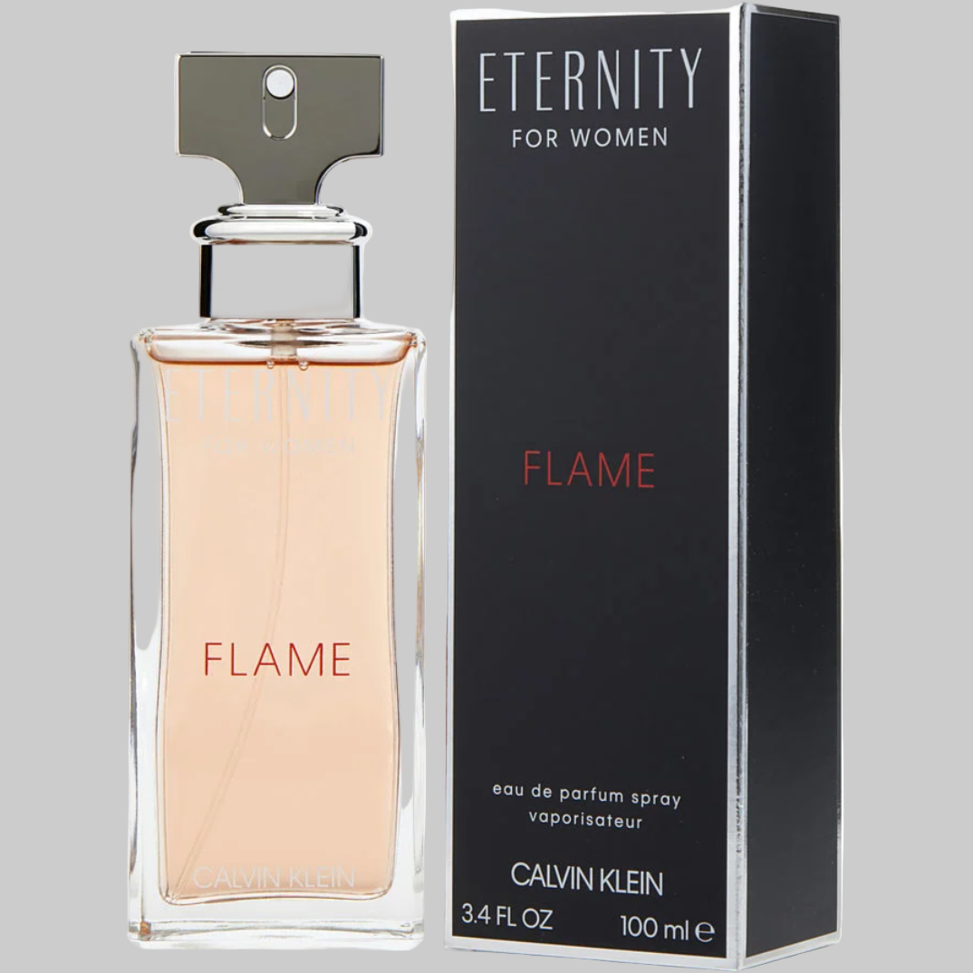 Calvin Klein Eternity Flame Eau De Parfum Spray, Women, 3.4 oz