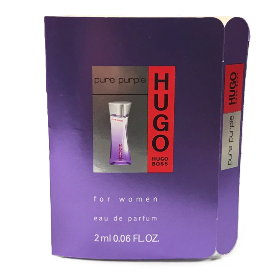 Hugo Boss Pure Purple for Women EDP | Vintage Formulation | Sample Vials, 1.6 oz, 3.0 oz & Gift Set