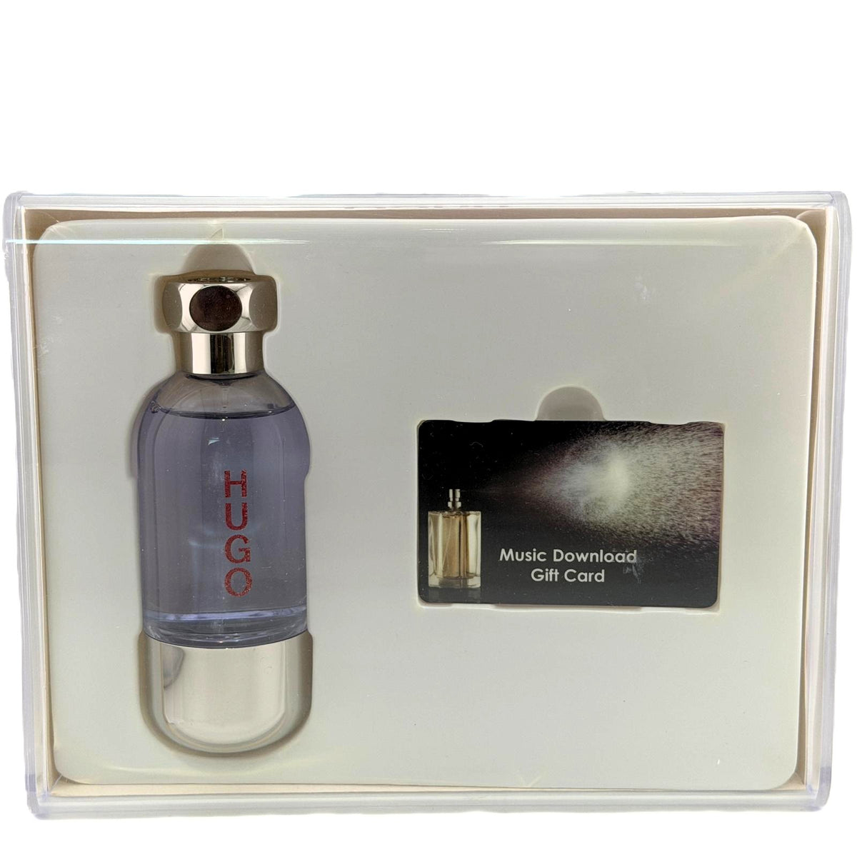 Boss Element by Hugo Boss for Men | 90 ml / 3 fl oz EDT Spray + Music Download Card | Acrylic Box